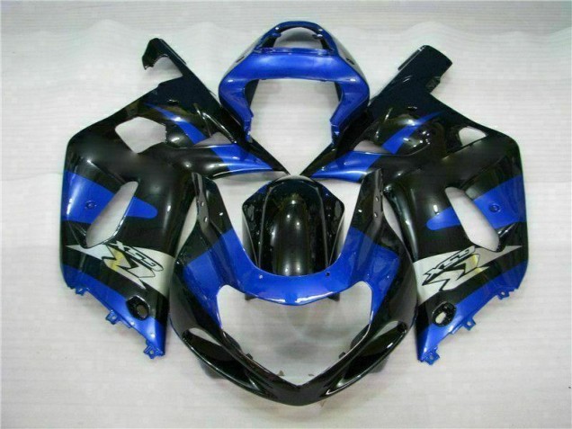 Blu Nero Kit Completo Carenatura Moto ABS Suzuki GSXR 600 / 750 K1 K2 K3 01-03 Blu Nero Kit Completo Carenatura Moto ABS Suzuki GSXR 600 / 750 K1 K2 K3 01-03
