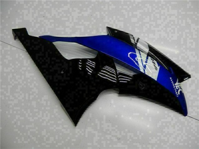 Blu Nero Kit Completo Carenatura Moto ABS Yamaha R6 08-16 Blu Nero Kit Completo Carenatura Moto ABS Yamaha R6 08-16