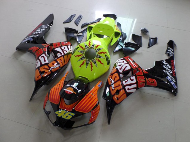 Fluro Rossi Carene Moto Honda CBR 1000 RR 06-07 Fluro Rossi Carene Moto Honda CBR 1000 RR 06-07
