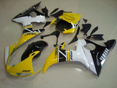 Giallo Anniversario Carene Moto Yamaha R6 03-05