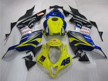 Giallo Blu 46 Carene Moto Honda CBR 600 RR 07-08