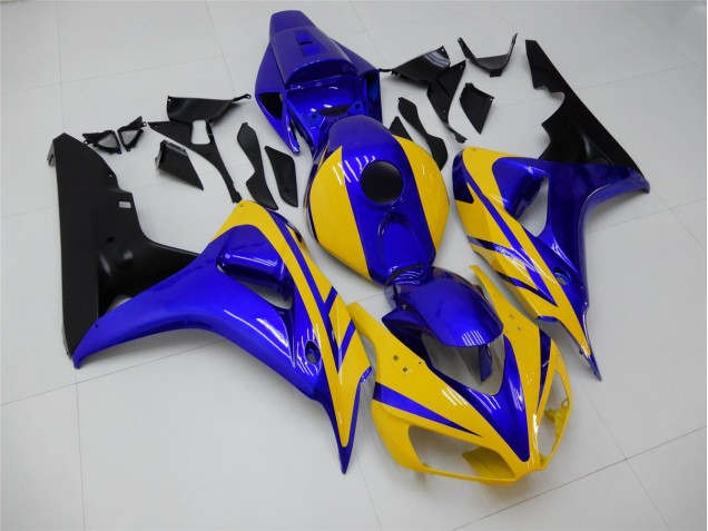 Giallo Blu Carene Moto Honda CBR 1000 RR 06-07 Giallo Blu Carene Moto Honda CBR 1000 RR 06-07