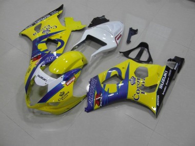 Giallo Corona Carene Moto Suzuki GSXR 1000 K3 03-04
