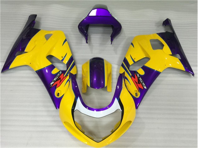 Giallo Kits Carenatura Moto Suzuki GSXR 600 / 750 K1 K2 K3 01-03 Giallo Kits Carenatura Moto Suzuki GSXR 600 / 750 K1 K2 K3 01-03