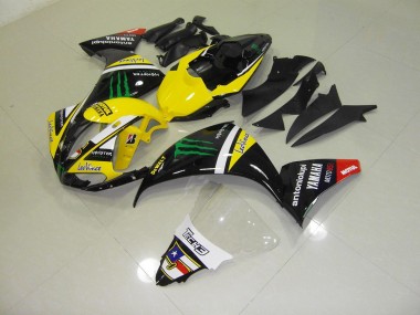 Giallo Monster Carene Moto & Plastica Moto Yamaha R1 09-11