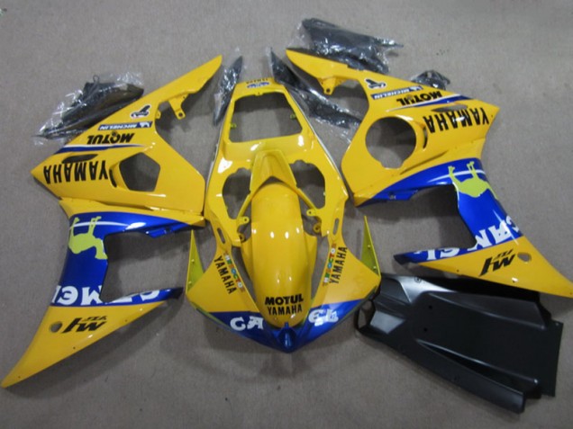 Giallo Motul Carene Moto Yamaha R6 03-05 Giallo Motul Carene Moto Yamaha R6 03-05