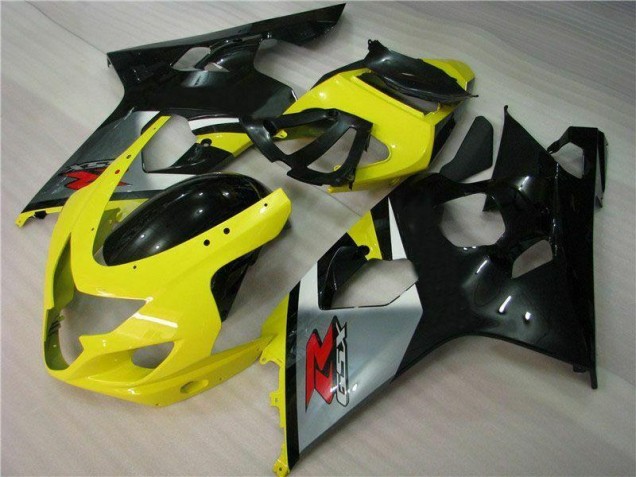 Giallo Nero ABS Moto Plastica & Moto Carena Suzuki GSXR 600 / 750 K4 04-05 Giallo Nero ABS Moto Plastica & Moto Carena Suzuki GSXR 600 / 750 K4 04-05