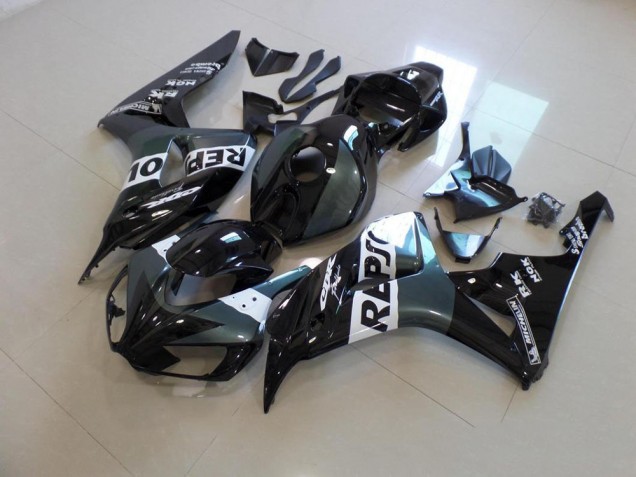 Grigio Nero Repsol Carene Moto Honda CBR 1000 RR 06-07 Grigio Nero Repsol Carene Moto Honda CBR 1000 RR 06-07