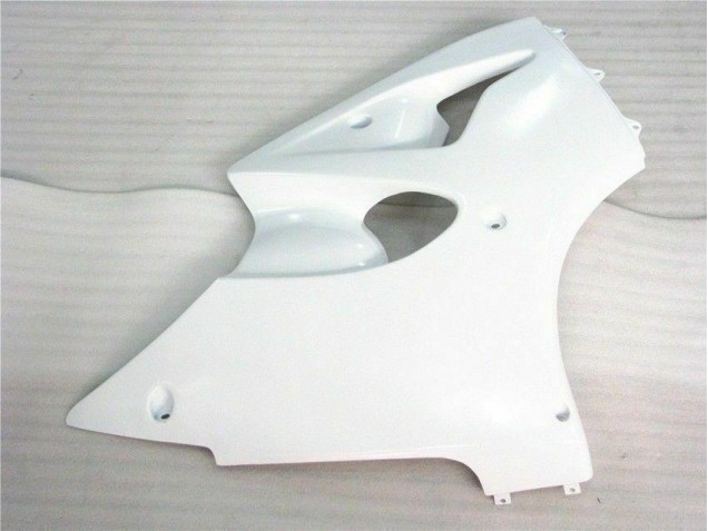 Lucido Bianco Carene Moto Kawasaki ZX6R 00-02 Lucido Bianco Carene Moto Kawasaki ZX6R 00-02