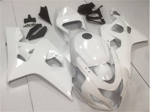 Lucido Bianco Carene Moto Suzuki GSXR 600 / 750 K4 04-05 Lucido Bianco Carene Moto Suzuki GSXR 600 / 750 K4 04-05