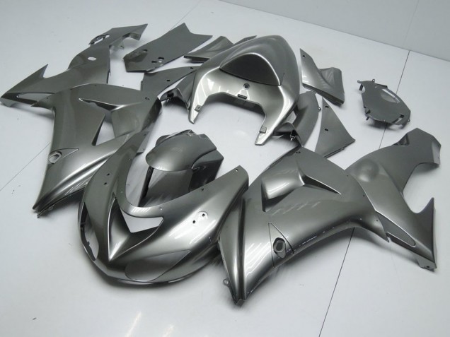 Lucido Grigio Carene Moto Kawasaki ZX10R 06-07 Lucido Grigio Carene Moto Kawasaki ZX10R 06-07