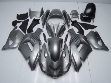 Lucido Grigio Carene Moto Kawasaki ZX14R ZZR 1400 06-11