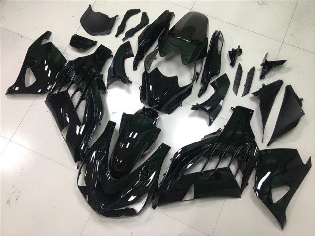 Lucido Nero Carrozzeria Moto & Carena Moto Kawasaki ZX14R ZZR 1400 12-21 Lucido Nero Carrozzeria Moto & Carena Moto Kawasaki ZX14R ZZR 1400 12-21