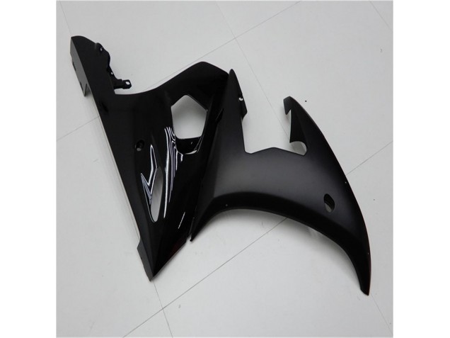 Lucido Nero Opaco Carene Moto Yamaha R6 03-05 Lucido Nero Opaco Carene Moto Yamaha R6 03-05
