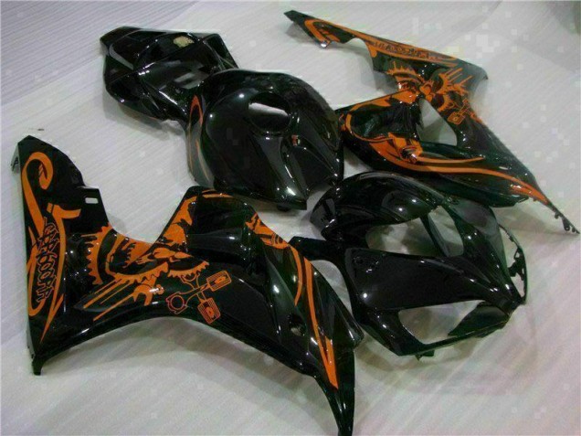 Marrone Nero Carene Moto Honda CBR 1000 RR 06-07 Marrone Nero Carene Moto Honda CBR 1000 RR 06-07