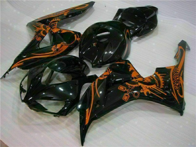 Marrone Nero Carene Moto Honda CBR 1000 RR 06-07 Marrone Nero Carene Moto Honda CBR 1000 RR 06-07