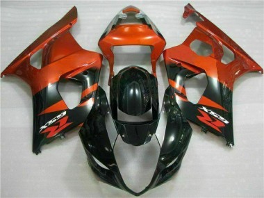 Marrone Nero Carene Moto & Plastica Moto Suzuki GSXR 1000 K3 03-04
