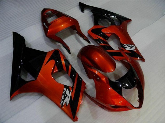 Marrone Nero Kit Carenatura Iniezione Suzuki GSXR 1000 K3 03-04 Marrone Nero Kit Carenatura Iniezione Suzuki GSXR 1000 K3 03-04