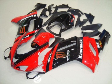MonsterRosso Carene Moto Kawasaki ZX6R 07-08