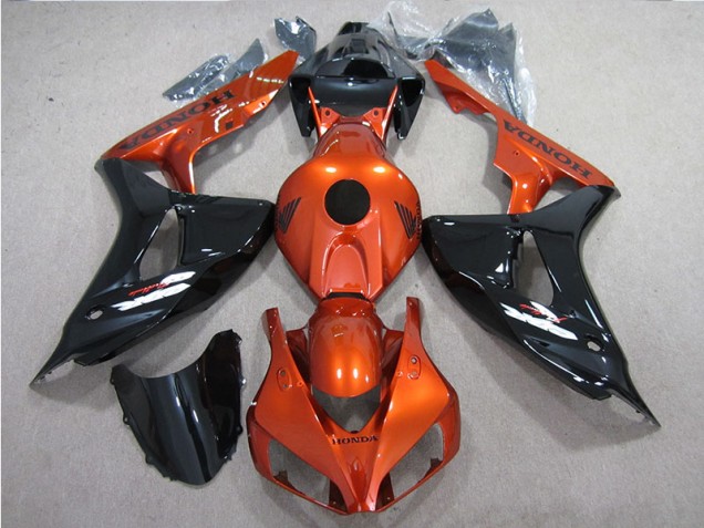 Nero Arancia Carene Moto Honda CBR 1000 RR 06-07 Nero Arancia Carene Moto Honda CBR 1000 RR 06-07