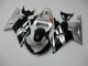 Nero Argento Carene Moto & Plastica Suzuki GSXR 600 / 750 K1 K2 K3 01-03 Nero Argento Carene Moto & Plastica Suzuki GSXR 600 / 750 K1 K2 K3 01-03