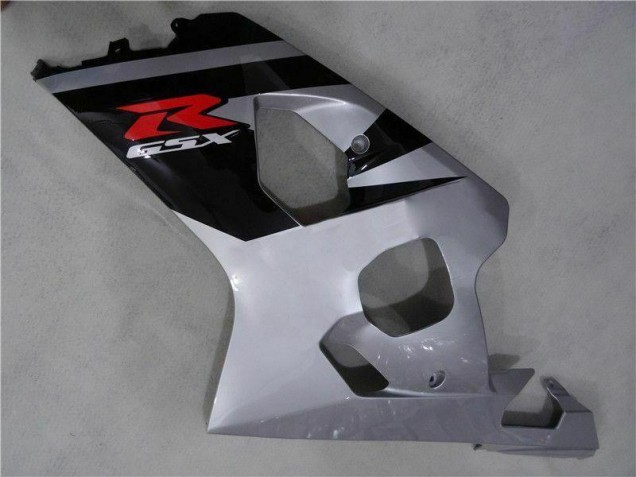 Nero Argento Carene Moto Suzuki GSXR 600 / 750 K4 04-05