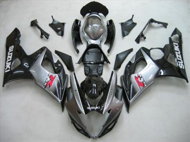 Nero Argento Grigio Carene Moto Suzuki GSXR 1000 K5 05-06