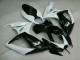Nero Bianco Carene Moto Suzuki GSXR 600 / 750 K6 06-07 Nero Bianco Carene Moto Suzuki GSXR 600 / 750 K6 06-07