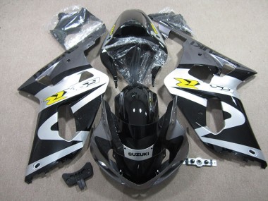 Nero Bianco Carene Moto Suzuki GSXR 600 K1 K2 K3 01-03