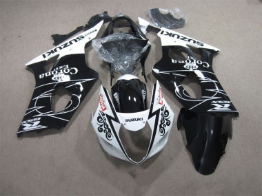 Nero Bianco Corona Extra Motul Carene Moto Suzuki GSXR 1000 K3 03-04