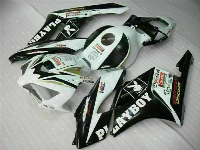 Nero Bianco Kit Carenatura Moto Honda CBR 1000 RR 04-05 Nero Bianco Kit Carenatura Moto Honda CBR 1000 RR 04-05