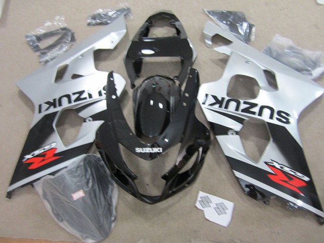Nero Bianco Kit Carene Suzuki GSXR 750 K4 04-05 Nero Bianco Kit Carene Suzuki GSXR 750 K4 04-05