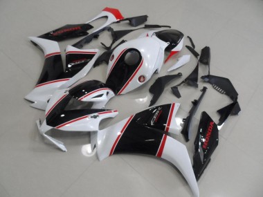 Nero & Bianco & Rosso Banda Carene Moto Honda CBR 1000 RR 12-16