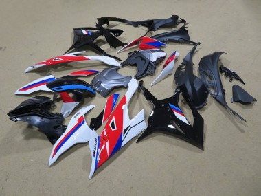 Nero Bianco Rosso Blu Kits Carenatura Motocicletta Completo ABS BMW S1000RR 19-21