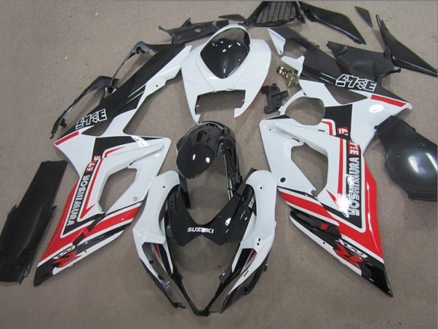 Nero Bianco Rosso Carene Moto Suzuki GSXR 1000 K5 05-06 Nero Bianco Rosso Carene Moto Suzuki GSXR 1000 K5 05-06