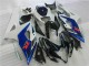 Nero Blu Bianco Carene Moto Suzuki GSXR 1000 K5 05-06 Nero Blu Bianco Carene Moto Suzuki GSXR 1000 K5 05-06