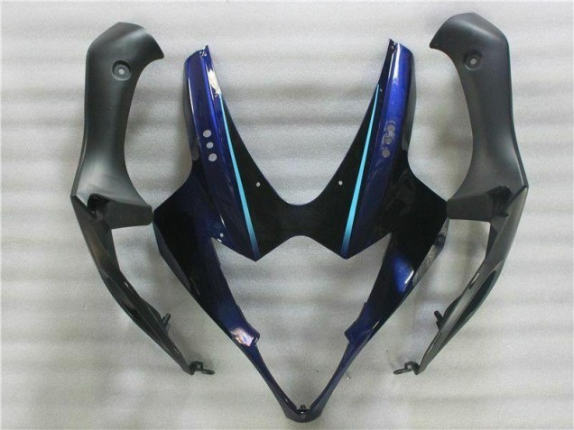Nero Blu Bianco Carene Moto Suzuki GSXR 1000 K5 05-06 Nero Blu Bianco Carene Moto Suzuki GSXR 1000 K5 05-06