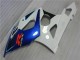Nero Blu Bianco Carene Moto Suzuki GSXR 1000 K5 05-06 Nero Blu Bianco Carene Moto Suzuki GSXR 1000 K5 05-06
