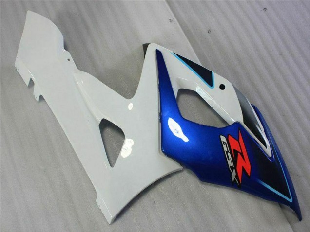 Nero Blu Bianco Carene Moto Suzuki GSXR 1000 K5 05-06 Nero Blu Bianco Carene Moto Suzuki GSXR 1000 K5 05-06