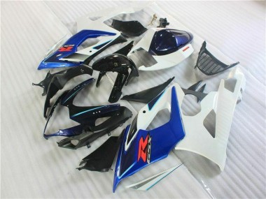 Nero Blu Bianco Carene Moto Suzuki GSXR 1000 K5 05-06