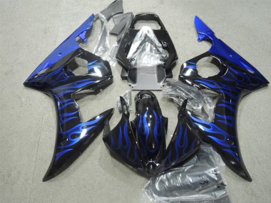 Nero Blu Fiamma Carrozzeria Moto & Carena Moto Yamaha R6 03-05