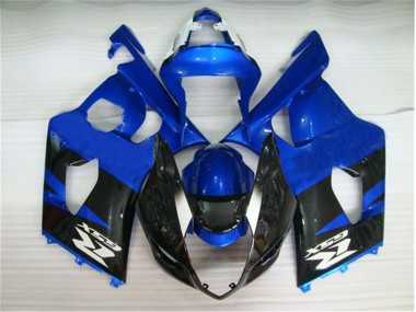 Nero Blu Kit Carena Moto & Plastica Moto Suzuki GSXR 1000 K3 03-04