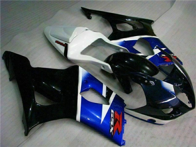 Nero Blu Kit Carene Moto Completa Suzuki GSXR 1000 K3 03-04 Nero Blu Kit Carene Moto Completa Suzuki GSXR 1000 K3 03-04