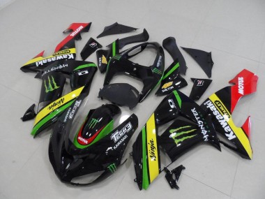 Nero Giallo Monster Carene Moto Kawasaki ZX10R 06-07