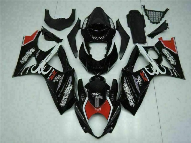 Nero Kit Carenatura Motocicletta Completo ABS Suzuki GSXR 1000 K7 07-08 Nero Kit Carenatura Motocicletta Completo ABS Suzuki GSXR 1000 K7 07-08