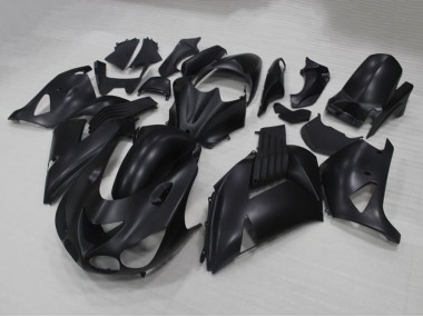 Nero Opaco ABS Kits Carene Moto Kawasaki ZX14R ZZR 1400 06-11