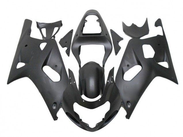 Nero Opaco Carene Moto Suzuki GSXR 600 / 750 K1 K2 K3 01-03 Nero Opaco Carene Moto Suzuki GSXR 600 / 750 K1 K2 K3 01-03