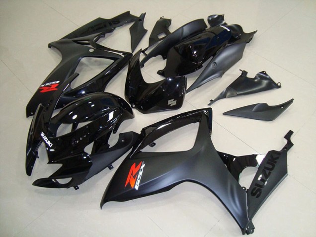 Nero Opaco Carene Moto Suzuki GSXR 750 K6 06-07 Nero Opaco Carene Moto Suzuki GSXR 750 K6 06-07