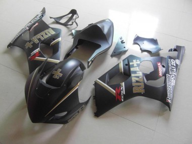 Nero Opaco Rizla Corsa Carene Moto Suzuki GSXR 1000 K3 03-04