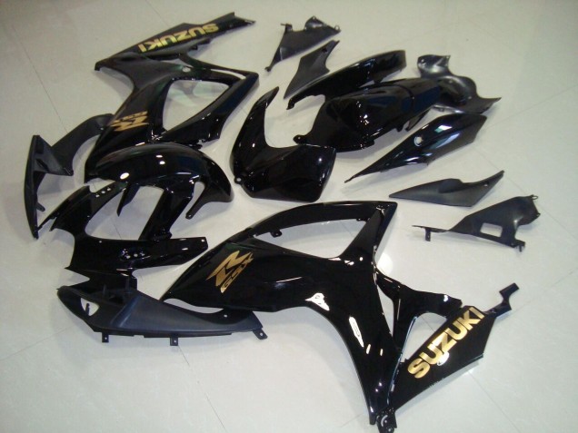 Nero Oro Decal Carene Moto Suzuki GSXR 750 K6 06-07 Nero Oro Decal Carene Moto Suzuki GSXR 750 K6 06-07